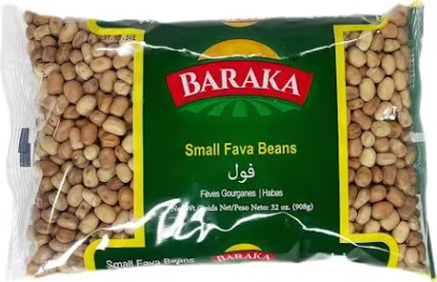 Baraka Small Whole Fava Beans - 908g