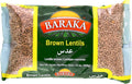 Baraka Brown Lentils, 908g