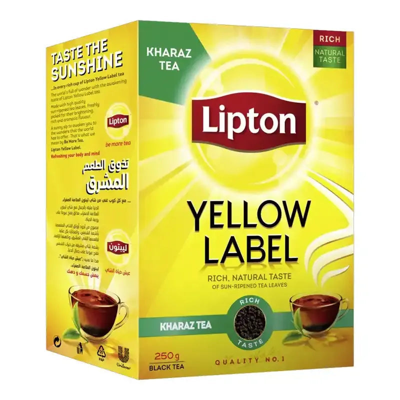 Kharaz Yellow Label Black Tea – Lipton