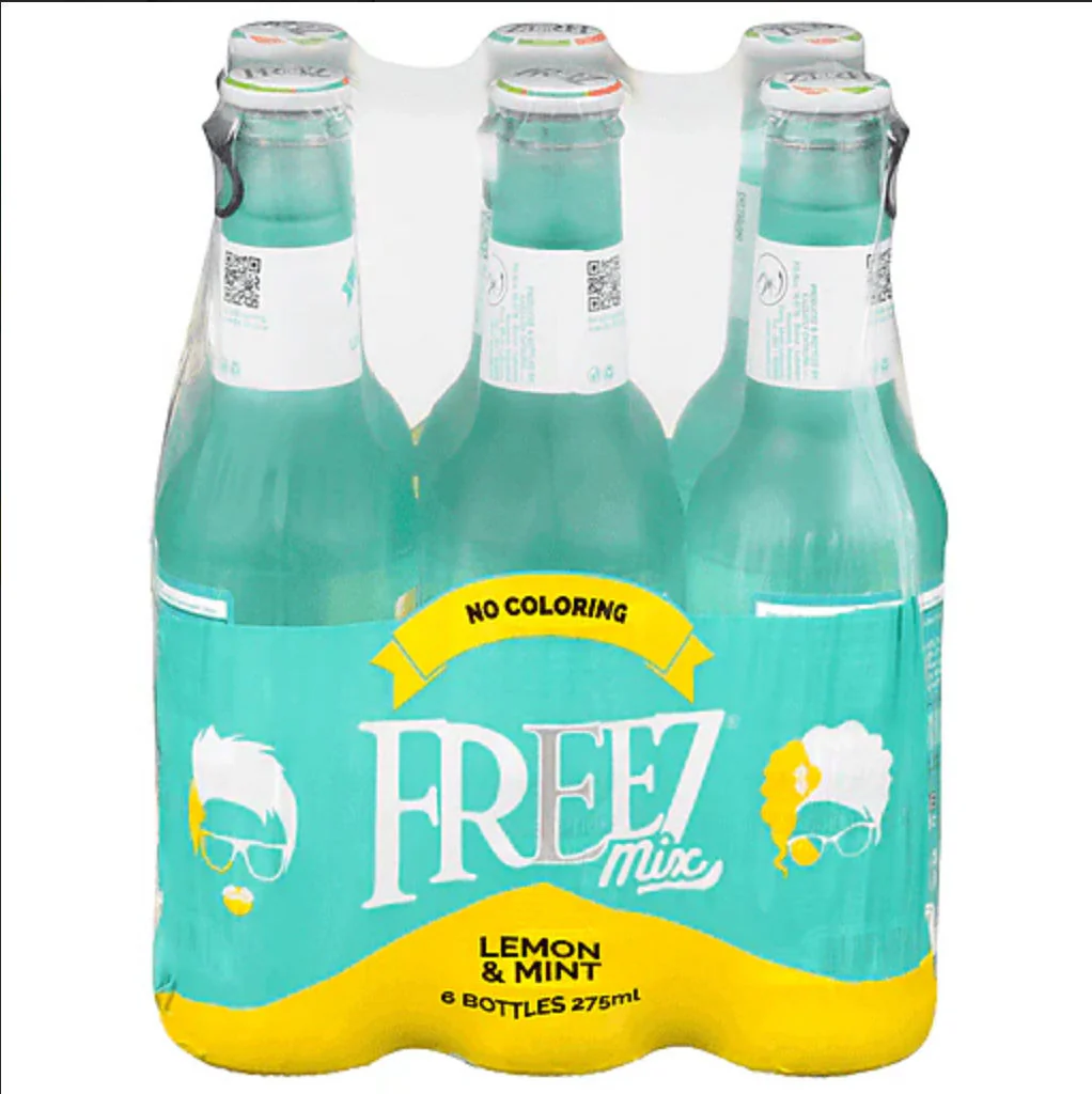 Freez, Lemon & Mint (6 Count)