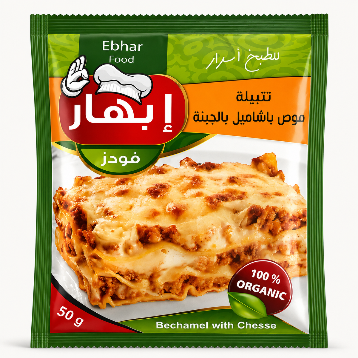 Bechamel with Cheese Sauce Mix - Ebhar Food (50g)