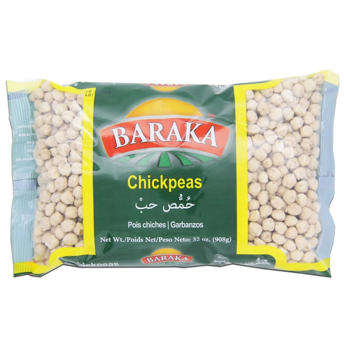 Baraka Dry Chickpeas - 908g