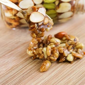 Honey with Nuts, Wild Garden (14 oz, 400g)