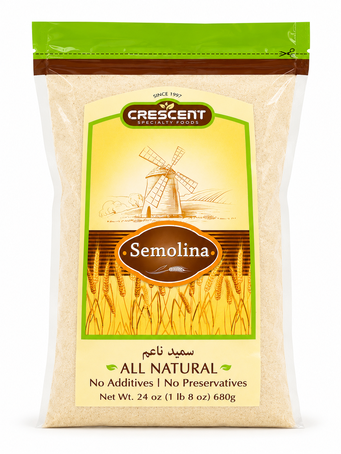 Semolina - Crescent