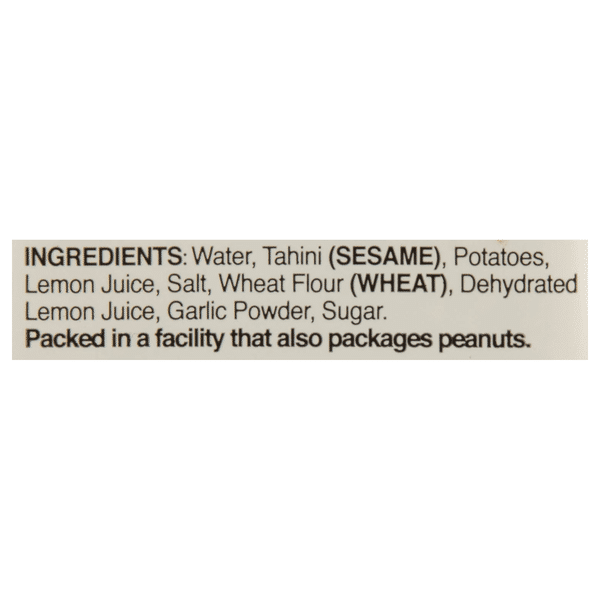 Wild Garden Traditional Tahini Sauce & Dressing 9.9oz